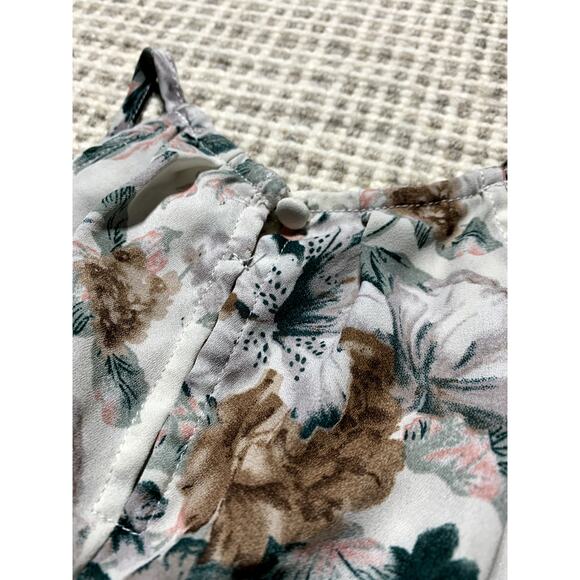 Akira Chicago Red Label Womens S Floral Sleeveless Flowy Tank Top - Picture 3 of 8